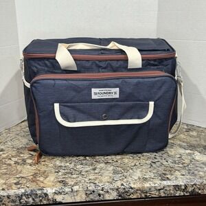 FOUNDRY WOVEN TEXTURE‎ STEEL DELUXE PICNIC COOLER